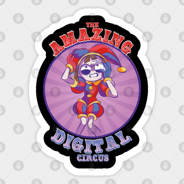 SAVE PONMI : THE AMAZING DIGITAL CIRCUS Sticker by FunGangStore